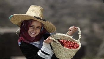 صور من اليمن: فتاة البن