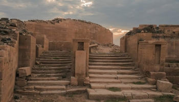 صور من اليمن: معبد أوام التاريخي، محافظة مارب شرقي البلاد