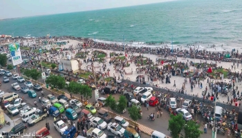 صور من اليمن: كورنيش الحديدة، محافظة الحديدة غربي البلاد.