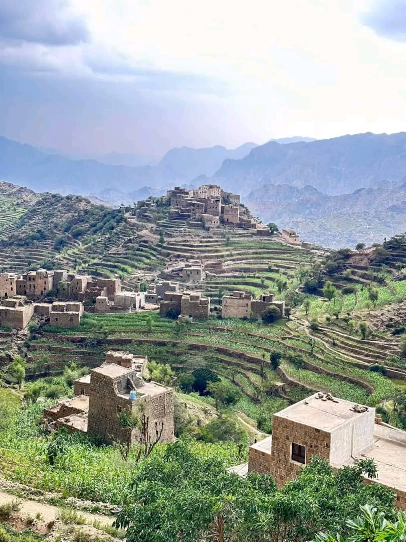 صور من اليمن: قرية حقيبة، مزهر، محافظة ريمة غربي البلاد