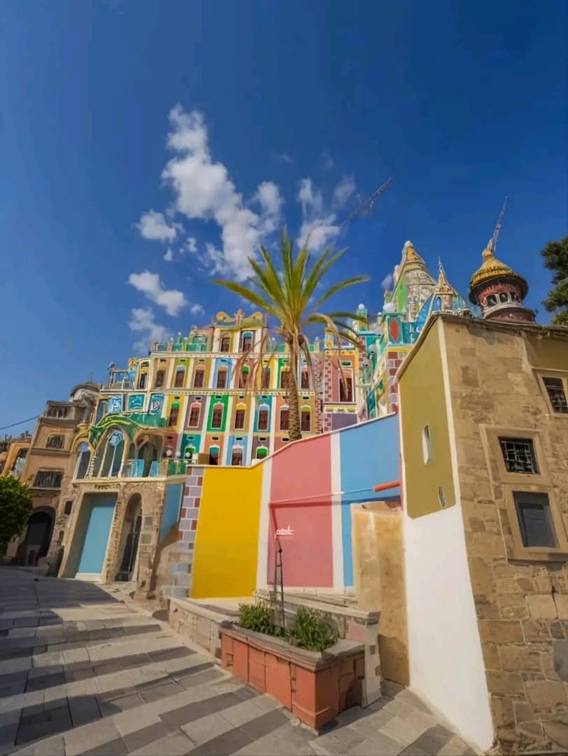 صور من اليمن: قصر بقشان، محافظة حضرموت شرقي البلاد.