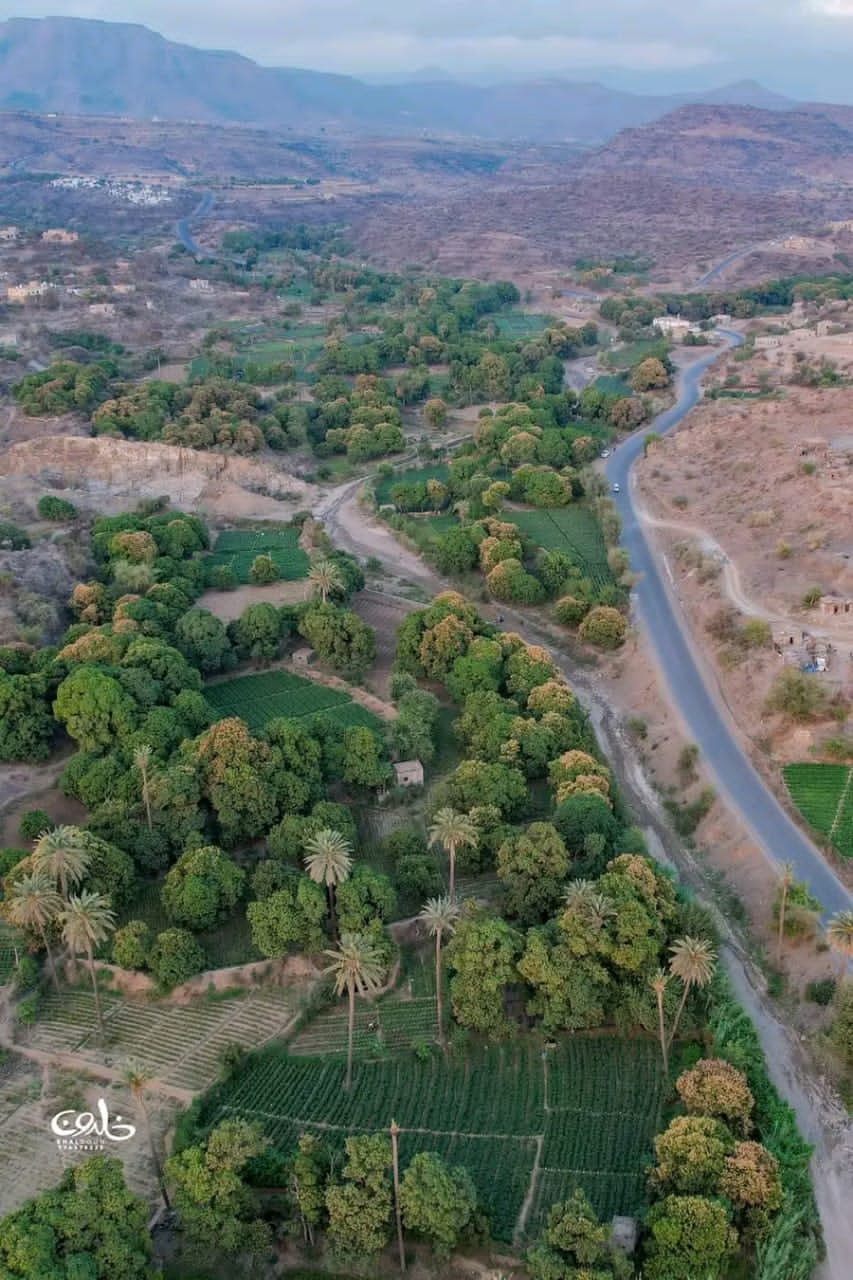 صور من اليمن: وادي البركاني، محافظة تعز جنوبي غرب البلاد