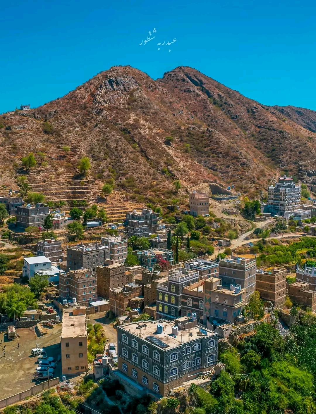 صور من اليمن: يافع، محافظة لحج جنوبي البلاد.