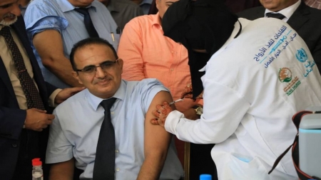 اليمن: وزارة الصحة تدشن حملة التحصين ضد فايروس كورونا