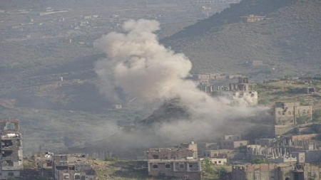 اليمن: القوات الحكومية تحبط هجوما وترد على قصف مدفعي لجماعة الحوثي في تعز
