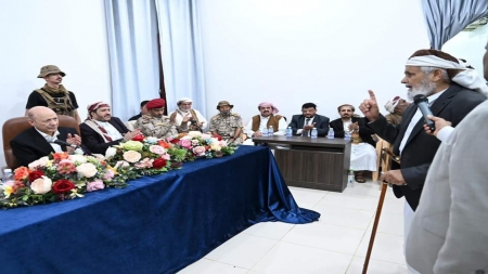 اليمن: العليمي يقول ان مأرب هي بوابة النصر في معركة استعادة الدولة