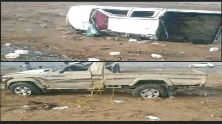 اليمن: 3 قتلى و28 مصابا بحادث سير في عمران