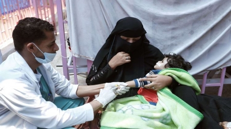 اليمن: أكثر من 600 حالة اشتباه بالكوليرا في تعز منذ مطلع العام