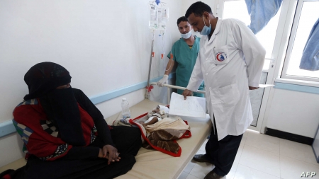 لندن: أكثر من 20 ألف حالة إصابة بالكوليرا في اليمن