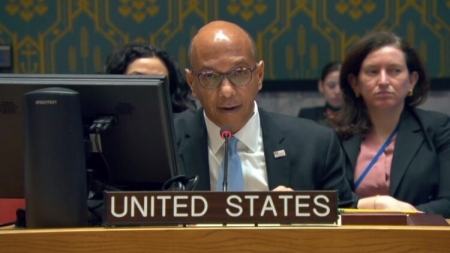 نيويورك: الولايات المتحدة تطالب باتخاذ إجراءات جماعية ضد إيران لدعمها هجمات الحوثيين البحرية