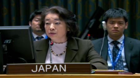 نيويورك: اليابان تطالب بتعزيز الآليات القائمة لوقف تهريب الأسلحة والمساعدات العسكرية للحوثيين