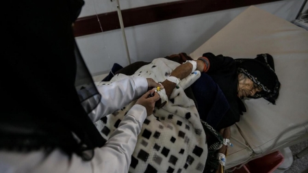 اليمن: 20 ألف حالة كوليرا بمناطق سيطرة الحوثيين في الربع الأول من العام الجاري