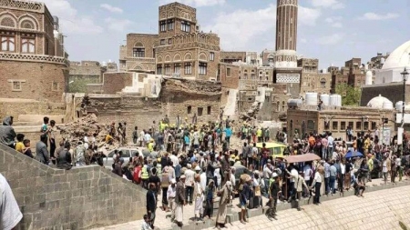 اليمن: مقتل 3 أشخاص بانهيار جزء من مسجد تاريخي في صنعاء القديمة