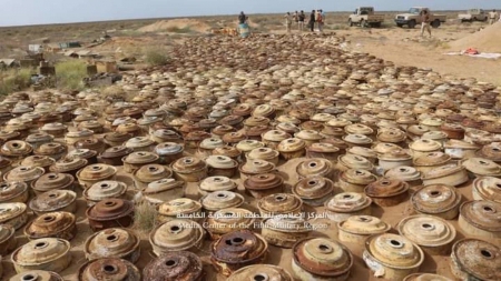 اليمن: الألغام ومخلفات الحرب تتسبب بسقوط 28 ضحية خلال ديسمبر