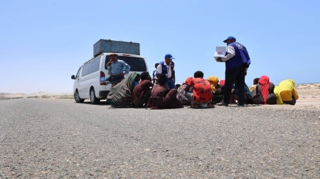 اليمن: انخفاض عدد المهاجرين الأفارقة الوافدين بنسبة 16% في فبراير الماضي