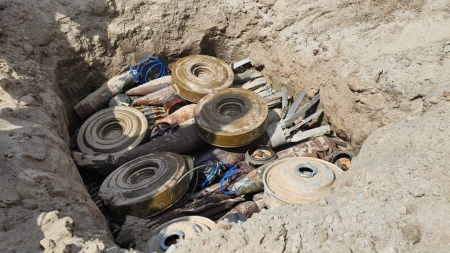 اليمن: "مسام" يتلف أكثر من 4 آلاف مادة متفجرة من مخلفات الحرب في أبين