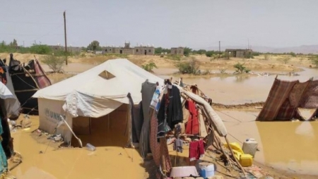جنيف: نزوح 492 ألف شخص في اليمن جراء الكوارث الطبيعية خلال العام الماضي