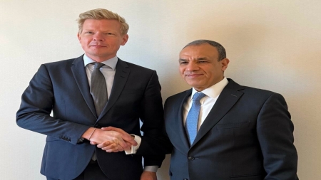 عمّان: غروندبرغ ووزير الخارجية المصري يبحثان التطورات في البحر الأحمر