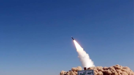 القدس: الجيش الاسرائيلي يعلن اعتراض صاروخا من اليمن