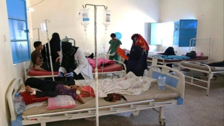 اليمن: 4.8 ألف إصابة بالكوليرا والحصبة والحميات و12 وفاة في تعز منذ بداية العام