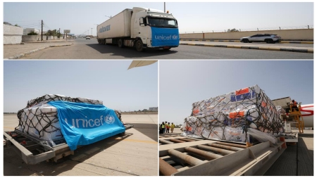 اليمن: "يونيسف" ترفد القطاع الصحي بمستلزمات فحص الكوليرا ولقاحات شلل الأطفال والحصبة