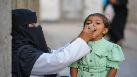 اليمن: تسجيل 282 حالة إصابة بشلل الأطفال منذ عام 2021