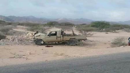 اليمن: مقتل جندي وإصابة أربعة آخرين في انفجار عبوة ناسفة بمحافظة أبين