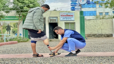 اليمن: مركز الأطراف الصناعية في عدن يقدّم أكثر من 7 آلاف خدمة خلال الربع الثالث من 2025