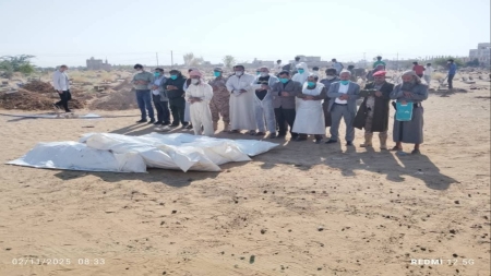اليمن: دفن 15 جثة مجهولة الهوية في مأرب بالتعاون مع الصليب الأحمر