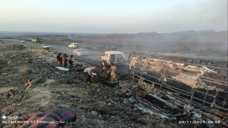 اليمن: الرئيس العليمي يوجه بتقديم رعاية عاجلة لمصابي حادث مروري مميت في أبين