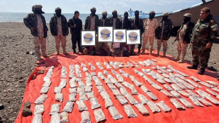 اليمن: الإعلان عن ضبط 600 ألف قرص كبتاغون في عملية مطاردة بحرية قبالة سواحل لحج