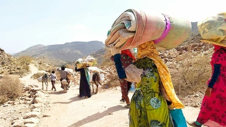 اليمن: انخفاض حالات النزوح الداخلي بنسبة 55% في الأسبوع الماضي