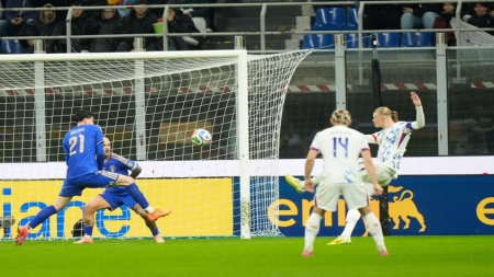 رياضة: هالاند يقود النرويج إلى كأس العالم بفوز عريض على إيطاليا في ميلانو