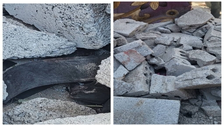 اليمن: وفاة فتاتين وإصابة ثالثة بسقوط حمولة رافعة بناء في إب