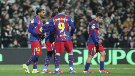 رياضة: برشلونة يحجز مقعده في ربع نهائي كأس ملك إسبانيا