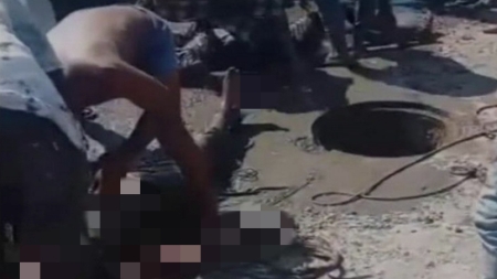 اليمن: وفاة ثلاثة من عمال النظافة اختناقًا داخل قناة صرف صحي في تعز