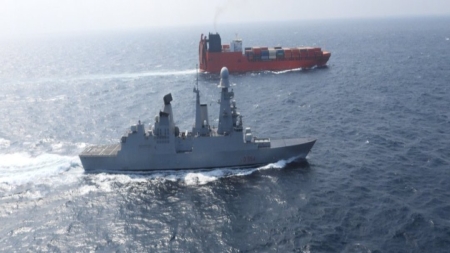 أثينا: المهمة البحرية الأوروبية تُؤمن مرور أكثر من 1450 سفينة تجارية في البحر الأحمر