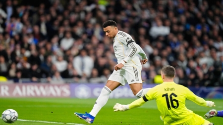 رياضة: ريال مدريد يهزم موناكو بحصة عريضة في دوري أبطال أوروبا