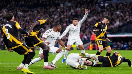 رياضة: ريال مدريد يخرج من عنق الزجاجة أمام ضيفه رايو فاليكانو