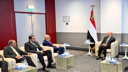 ميونخ: الرئيس اليمني يقول إن التحركات الحكومية والدعم الخليجي يمهدان لإنهاء "الانقلاب"