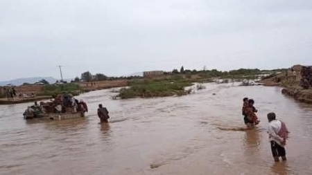 اليمن: تضرر نحو 1400 أسرة نازحة في الجوف جراء منخفض جوي وعواصف شديدة