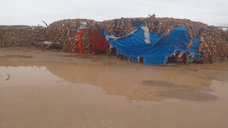 اليمن: تضرر أكثر من 2000 أسرة نازحة جراء الأمطار والعواصف في مأرب