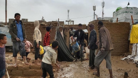 اليمن: انخفاض حركة النزوح الداخلي بأكثر من 70% الأسبوع الماضي