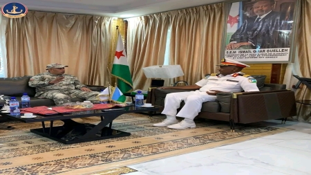 جيبوتي: مسؤولون يمنيون وجيبوتيون يبحثون تعزيز التنسيق الأمني في البحر الأحمر