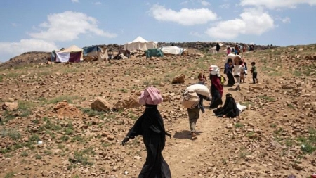 اليمن: تراجع حركة النزوح الداخلي بنسبة 73% في الأسبوع الماضي