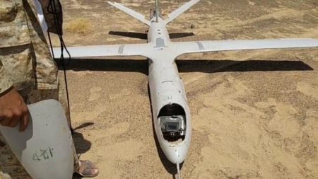 اليمن: الدفاعات الجوية للقوات المسلحة تُسقط طائرة مسيّرة حوثية في أجواء مأرب