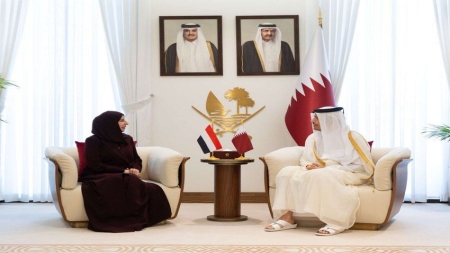 الدوحة: الرئيس العليمي يبعث رسالة لأمير قطر لبحث التعاون ومستجدات الأوضاع