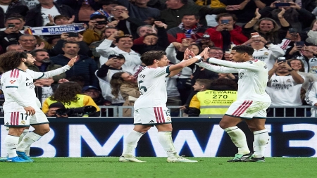 رياضة: ريال مدريد يضرب بقوة ويحقق فوزًا عريضًا على لايبزيغ