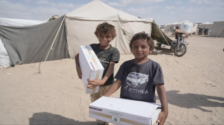 اليمن: ائتلاف الاستجابة للنزوح يطلق مبادرة لدعم أكثر من 321 ألف نازح بتمويل أوروبي