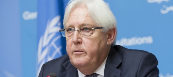 عمان: مبعوث الامم المتحدة مارتن جريفيث يعرب عن 